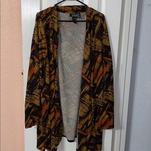 Oversized Patterned Bohemian Sweater